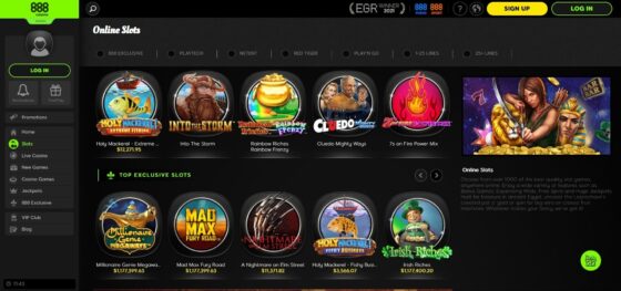 Slot makineleri 888 Casino
