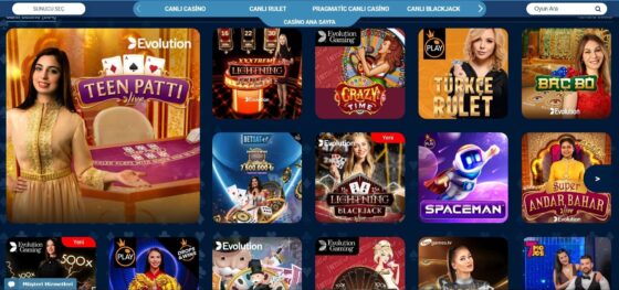 Canlı krupiye oyunları