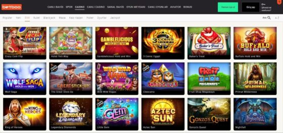 Slot makineleri Betboo Casino