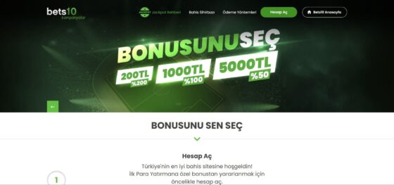 Bets10 Casino Bonusları