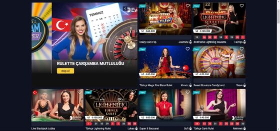 Canlı krupiye oyunları