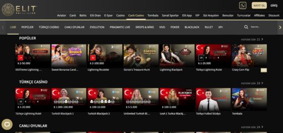 Canlı krupiye oyunları