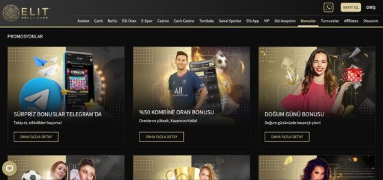 ElitCasino Bonusları