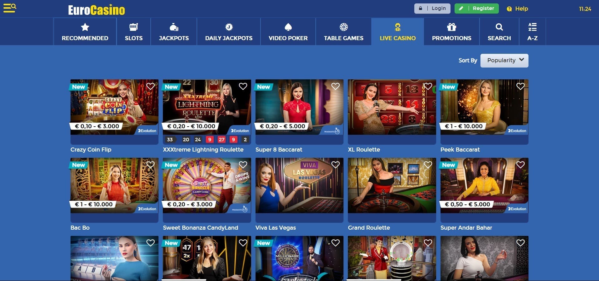 Euro Casino TR - giriş, online oyunlar ve slotlar, kullanıcılar için ...