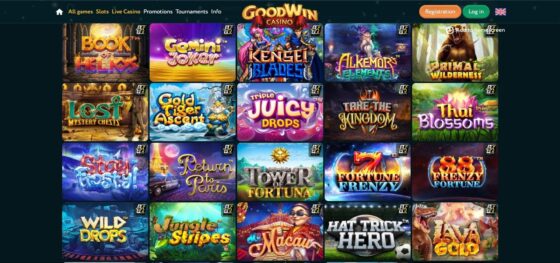 Slot makineleri Goodwin Casino