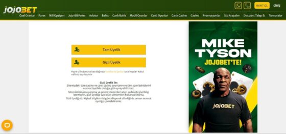 Jojobet Casino girişi