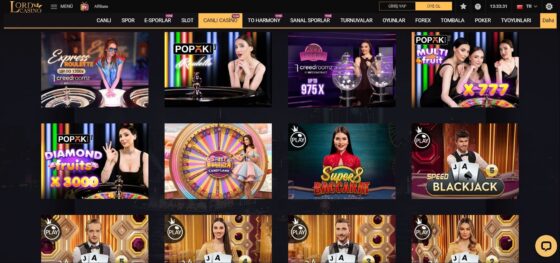 Canlı krupiye oyunları