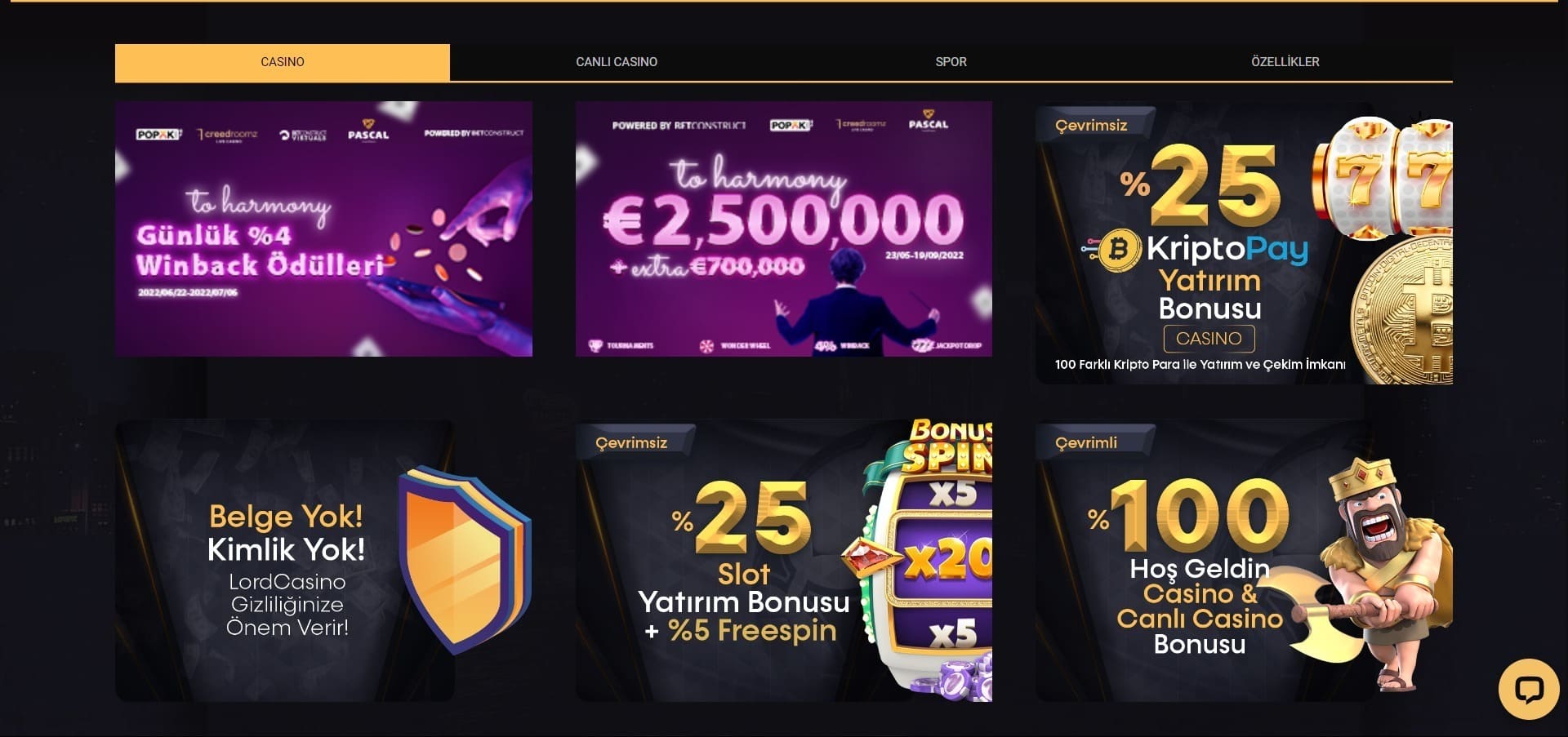 Lord Casino TR - nas\u0131l giri\u015f yap\u0131l\u0131r, online casino oyunlar\u0131 ve slotlar ...