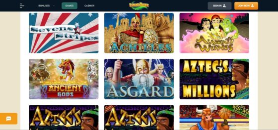 Slot makineleri Lucky Tiger Casino