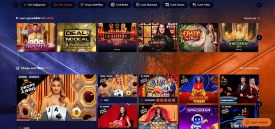 Canlı krupiye oyunları