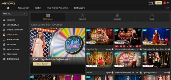 Canlı krupiye oyunları