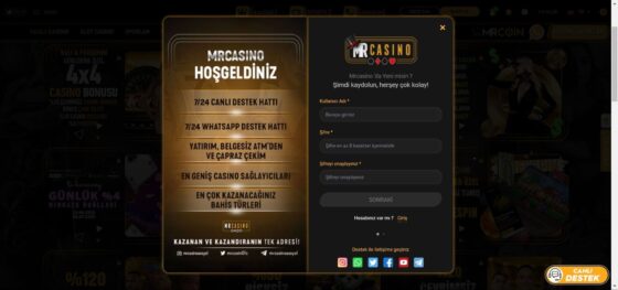 MrCasino girişi