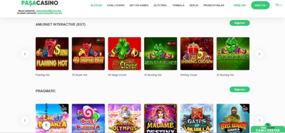 Slot makineleri Paşa Casino