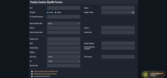 PashaCasino girişi