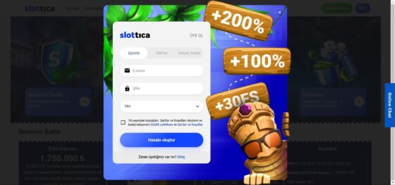 Slottica Casino girişi