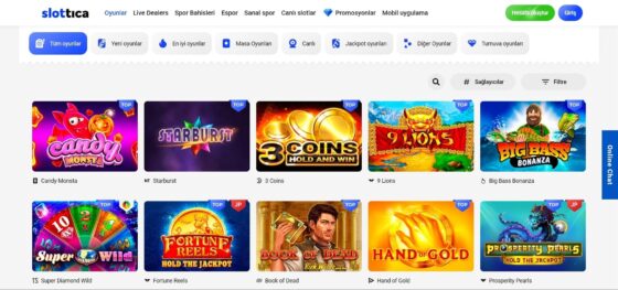Slot makineleri Slottica Casino