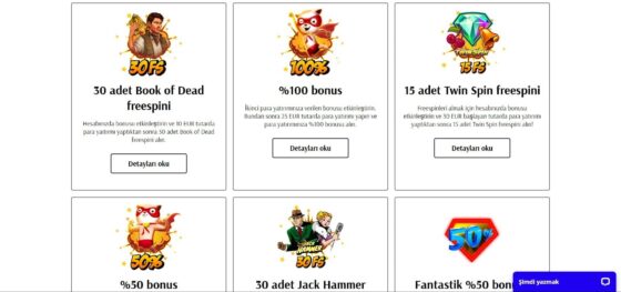 Super Cat Casino Bonusları