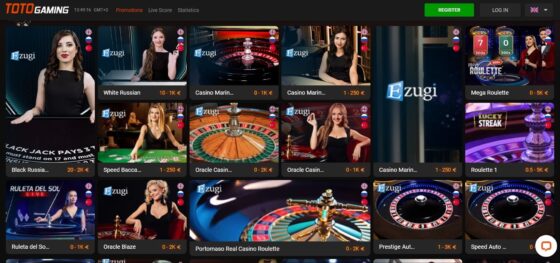 Canlı krupiye oyunları