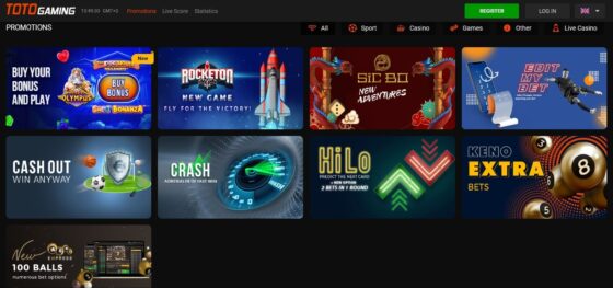 Totogaming Casino Bonusları