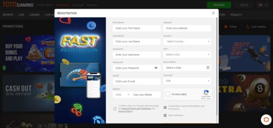 Totogaming Casino girişi