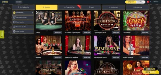 Canlı krupiye oyunları