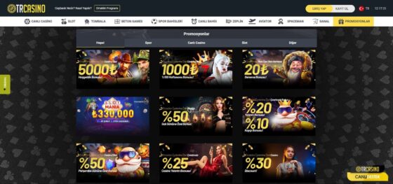 TrCasino Bonuslari
